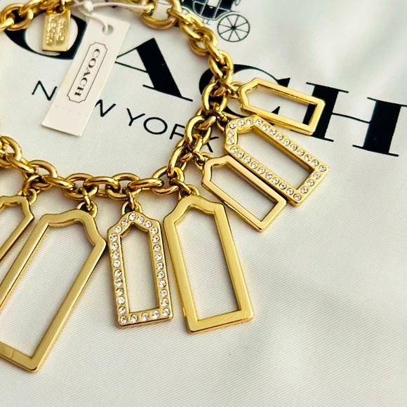 RARE Coach Charm Bracelet - Picture 4 of 16